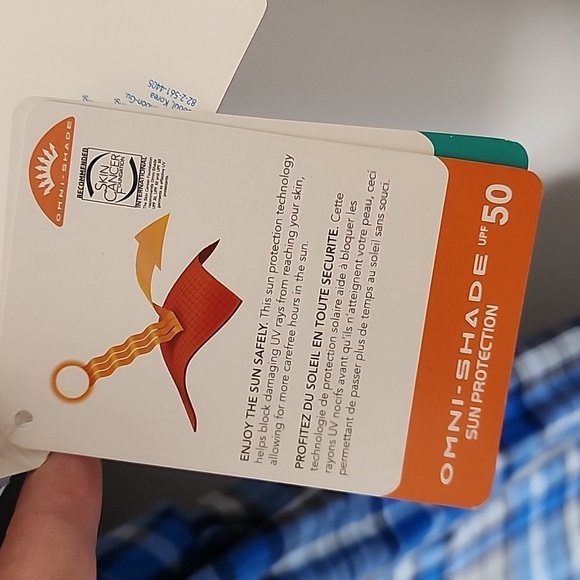 Columbia Omni-Shade Mens XXL Blue Button Down Shirt UPF 50 - Picture 7 of 7